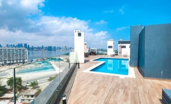 Anúncio Loft, no edifício Ocean Corner, Ilha de Luanda.