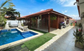Anúncio Vivenda V3 térrea, com anexo e piscina, no Condomínio Palanca Negra, Talatona.