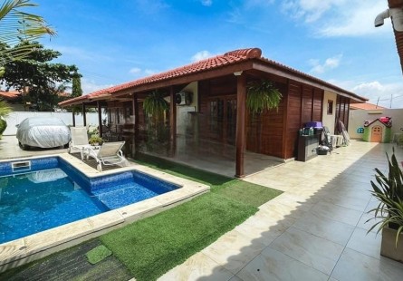 Anúncio Vivenda V3 térrea, com anexo e piscina, no Condomínio Palanca Negra, Talatona.