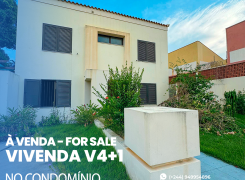 Vivenda V4+1, com anexo, no Condomínio Paraíso, Talatona.