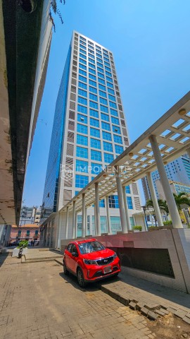 Escritório no renomado edifício Torre Elysée, centro da Cidade