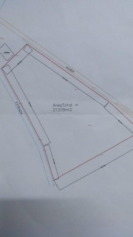 Terreno de 2,1 hectares, 1 linha, adjacente ao novo Aeroporto Internacional de Luanda, Icolo e Bengo.