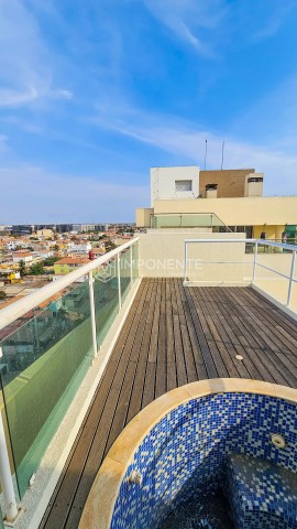 Penthouse T5+1, com 457m², no Condomínio Acquaville, Talatona.