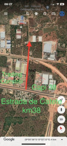 Terreno/armazém de 12.000m², na Avenida KM 38, Bom Jesus, Icolo e bengo.