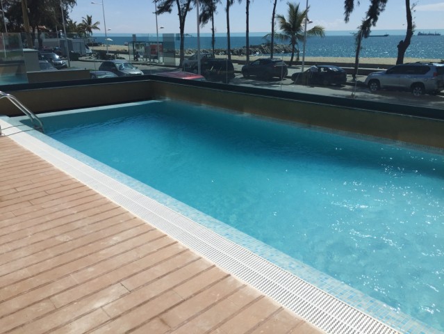 A Venda Luxuoso apartamento T3 vista ao mar, no Edifício Dinette na Ilha de Luanda.