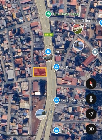 A Venda Espaço comercial de 1 linha, com 30x40, 1200m2, no Benfica.