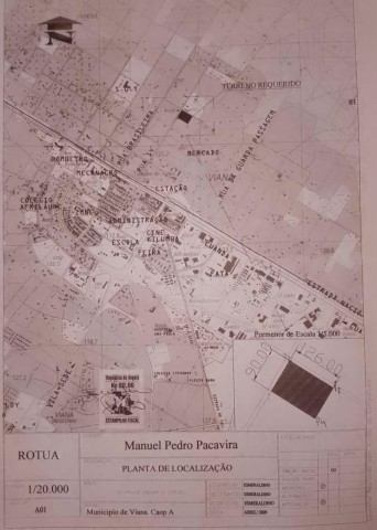 A Venda TENHO DISPONÍVEL DOIS HECTARES NA CAOP (VIANA) 5MINUTOS DA ESTRADA PRINCIPAL